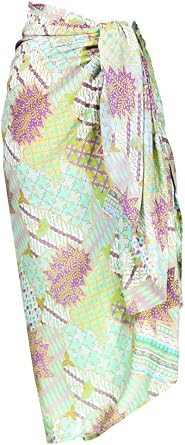 1 World Sarongs Batik Jadcel in Mustard