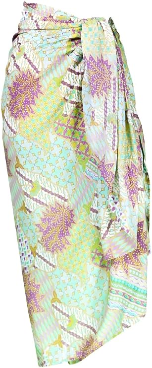 1 World Sarongs Batik Jadcel in Mustard