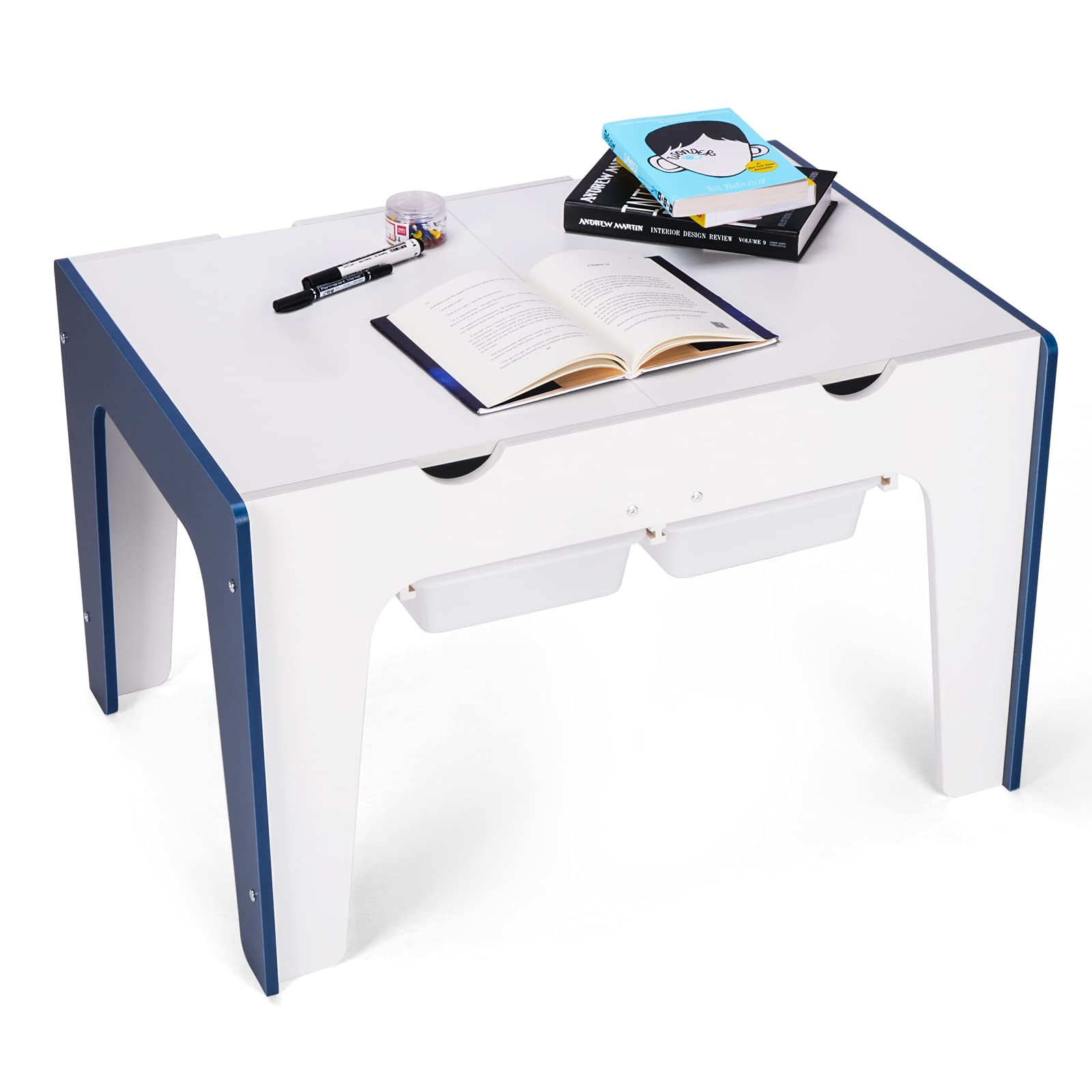 Buy XCSOURCE 3 in 1 Kids Activity Table with Storage, Kids Play Table