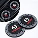HEY KAULOR 2PCS 3 inch Vehicle Travel Auto Cup Holder Insert Coaster Mat for Mazda 2, 3,5,6, CX-5,CX-7,CX-8,M6, MX5,RX7, RX8, A8, CX9, MX6,R3, M2 M3,M5, etc.