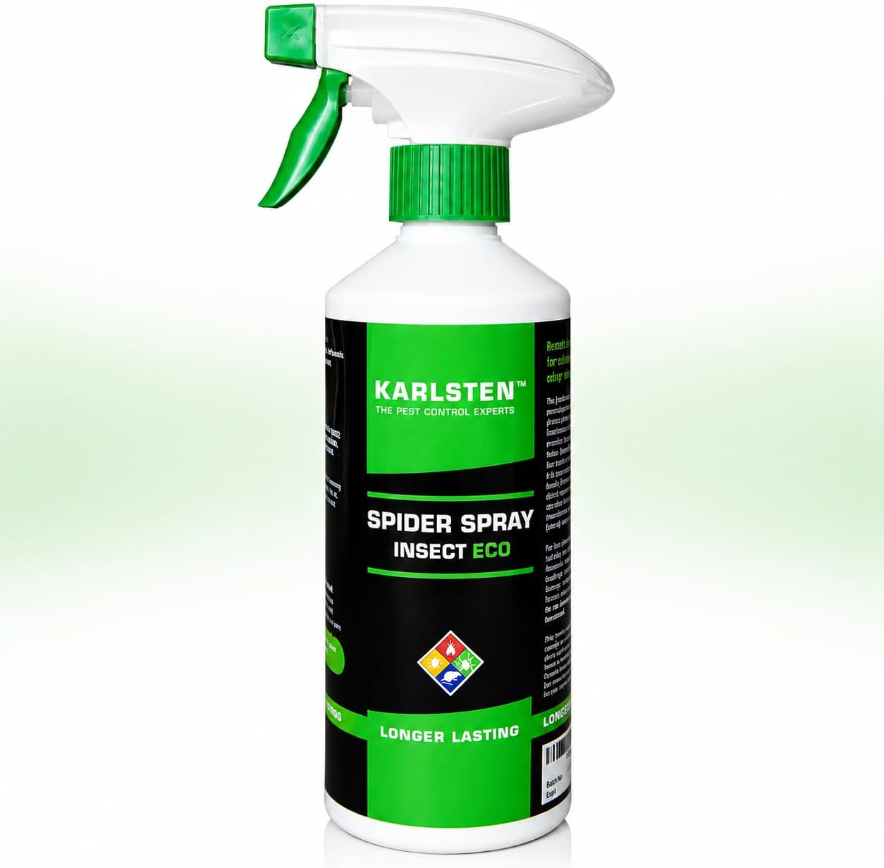 Karlsten Spider Repellent Spray 500ml – Peppermint Oil Spider Deterrent for Home, Spider Spray for Indoor & Outdoor Spider Prevention