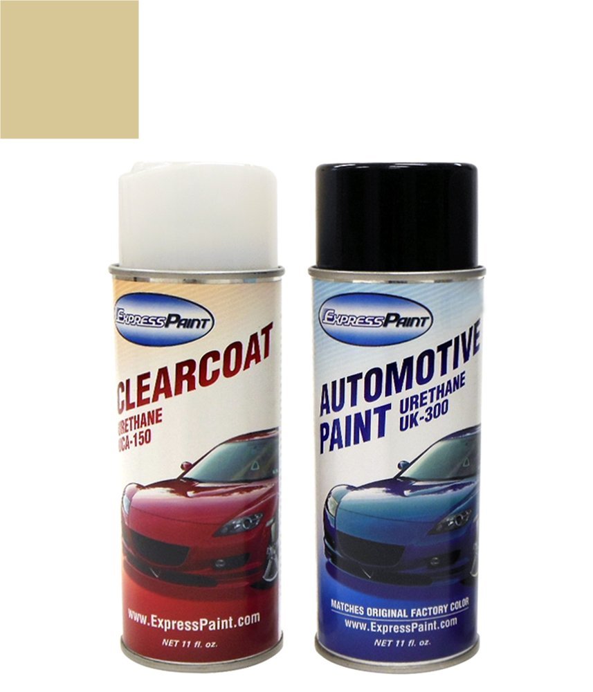 ColorRite Aerosol for Toyota Highlander Automotive Touch-up Paint - Sonora Gold Pearl Metallic Clearcoat 4R3 - Color+Clearcoat Package