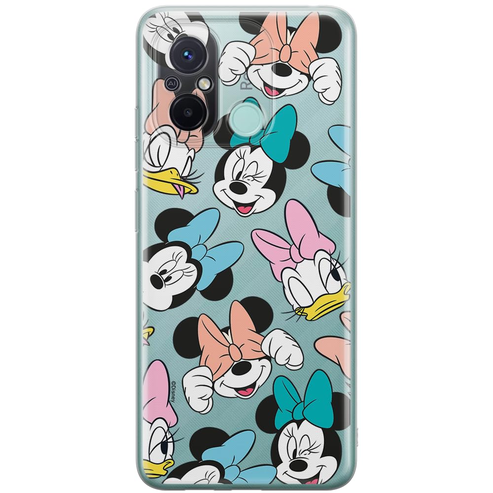 ERT GROUP mobile phone case for Xiaomi REDMI 12C/ REDMI 11A original and officially Licensed Disney pattern Disney Friends 018 optimally adapted to the shape of the mobile phone, partially transparent