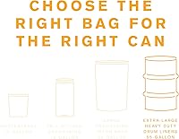 Vista 2 de Bolsas de basura Highmark, 55 galones, caja de 20, DP00664