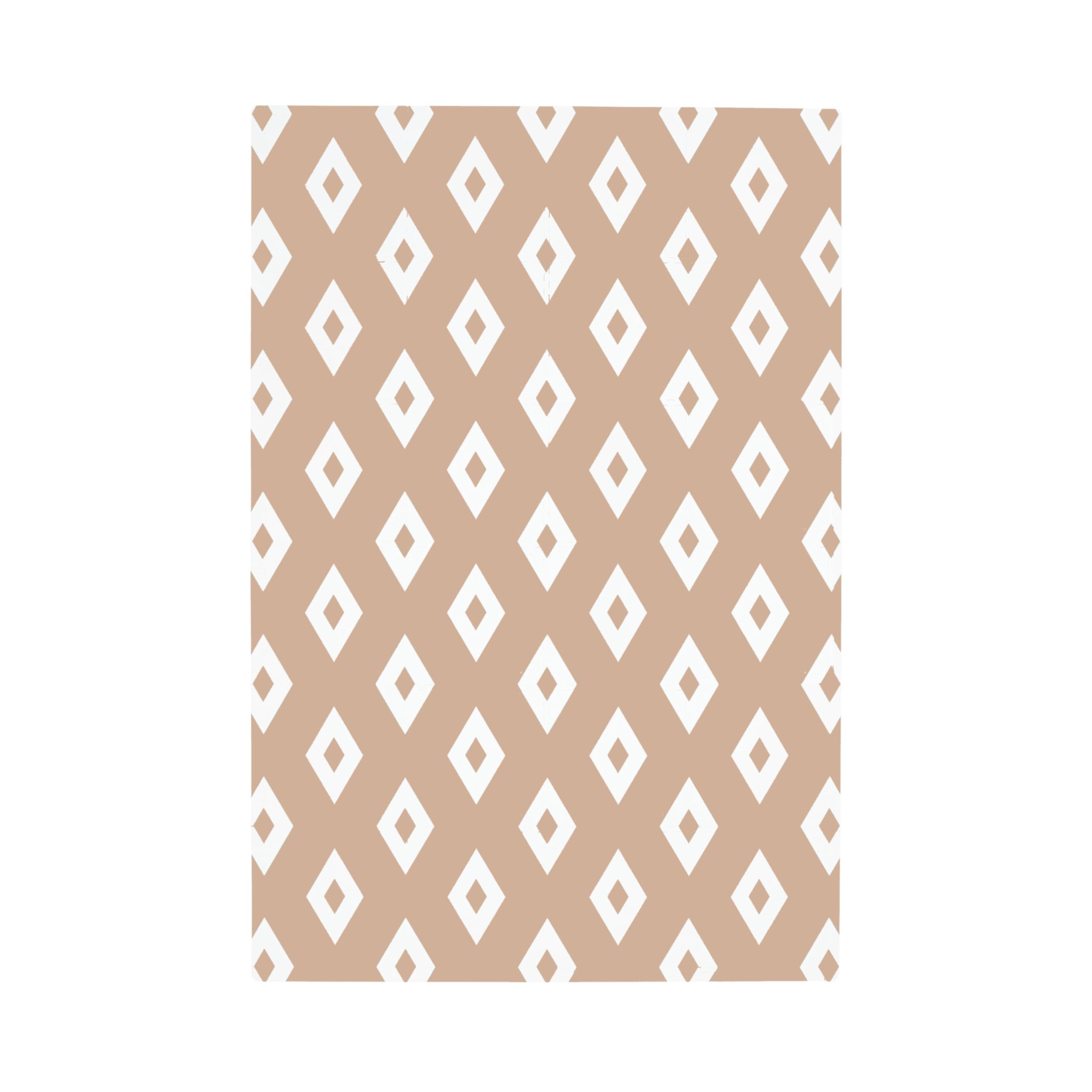 Tutti Bambini Puzzle Playmat | 24 Tile Pieces with Clear Storage Bag, Medium-Density Foam, 175 x 120 cm, Suitable for All Ages | Diamond Cinnamon