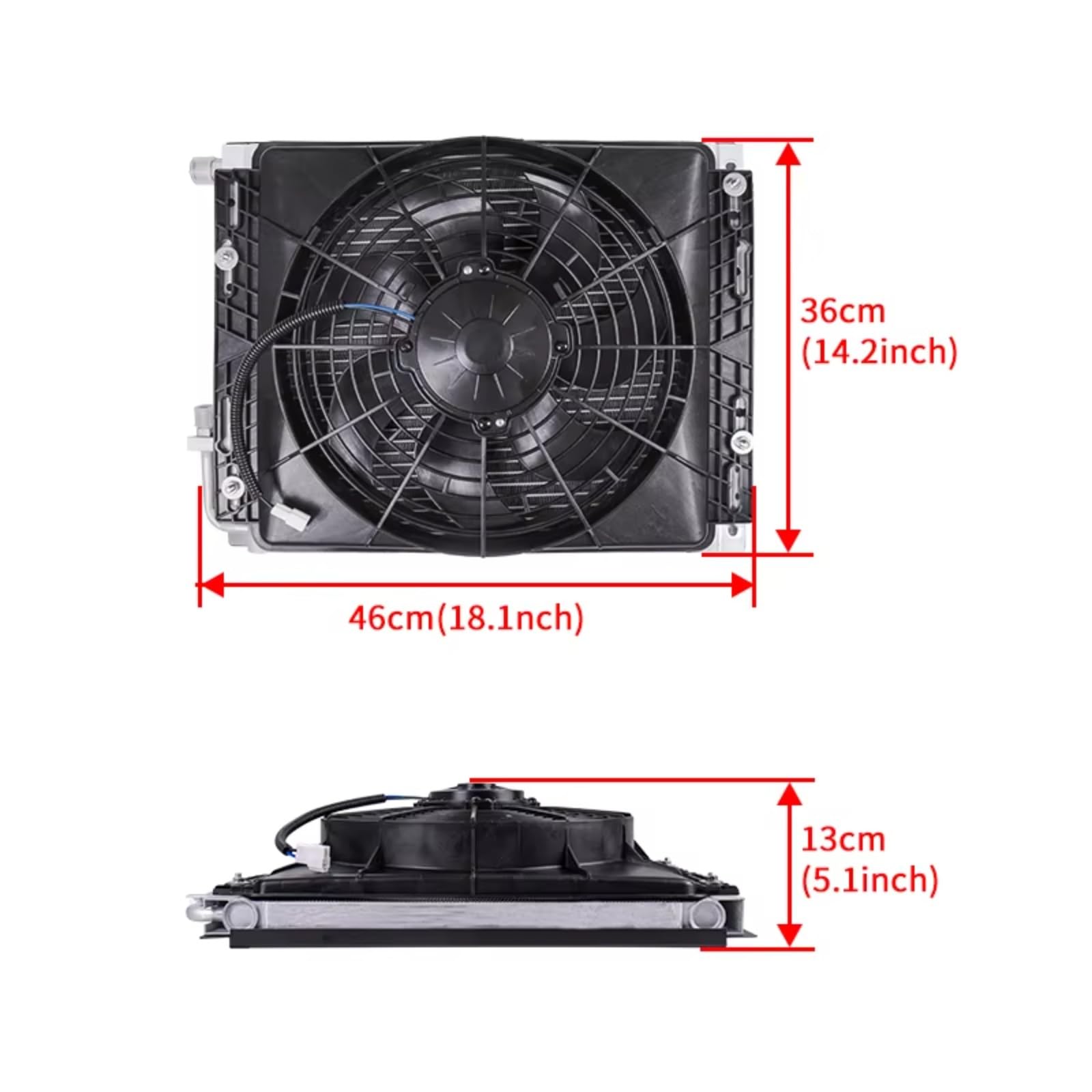 HILLAR Griglia Ventilazione Auto Kit di Sfiato Aria Condizionata Universale Auto Camion Furgoni E Trattori per Jeep Street/Hot Rod Auto d'Epoca | 8PK-12V