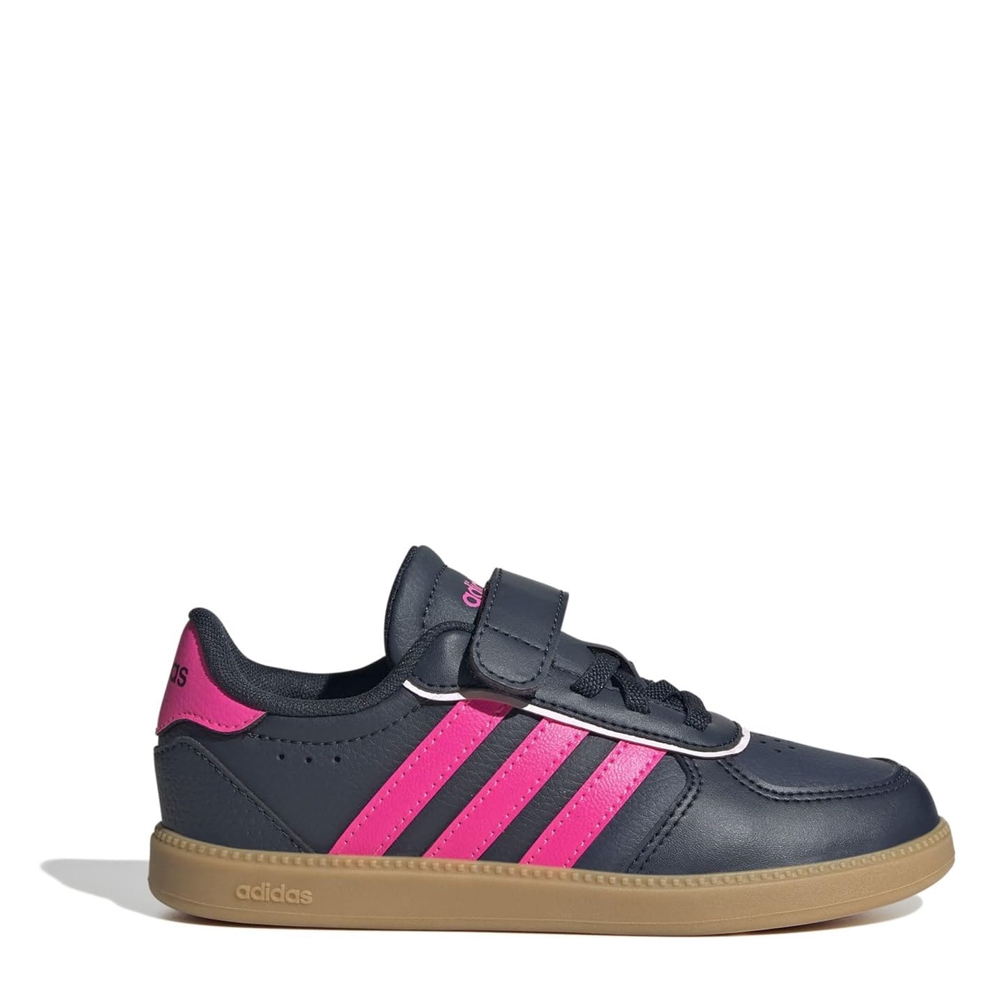 adidas Unisex Kids BREAKNET Sleek Shoes Children, Aurora Ink/Lucid Pink/Gum 3, 10 UK Child