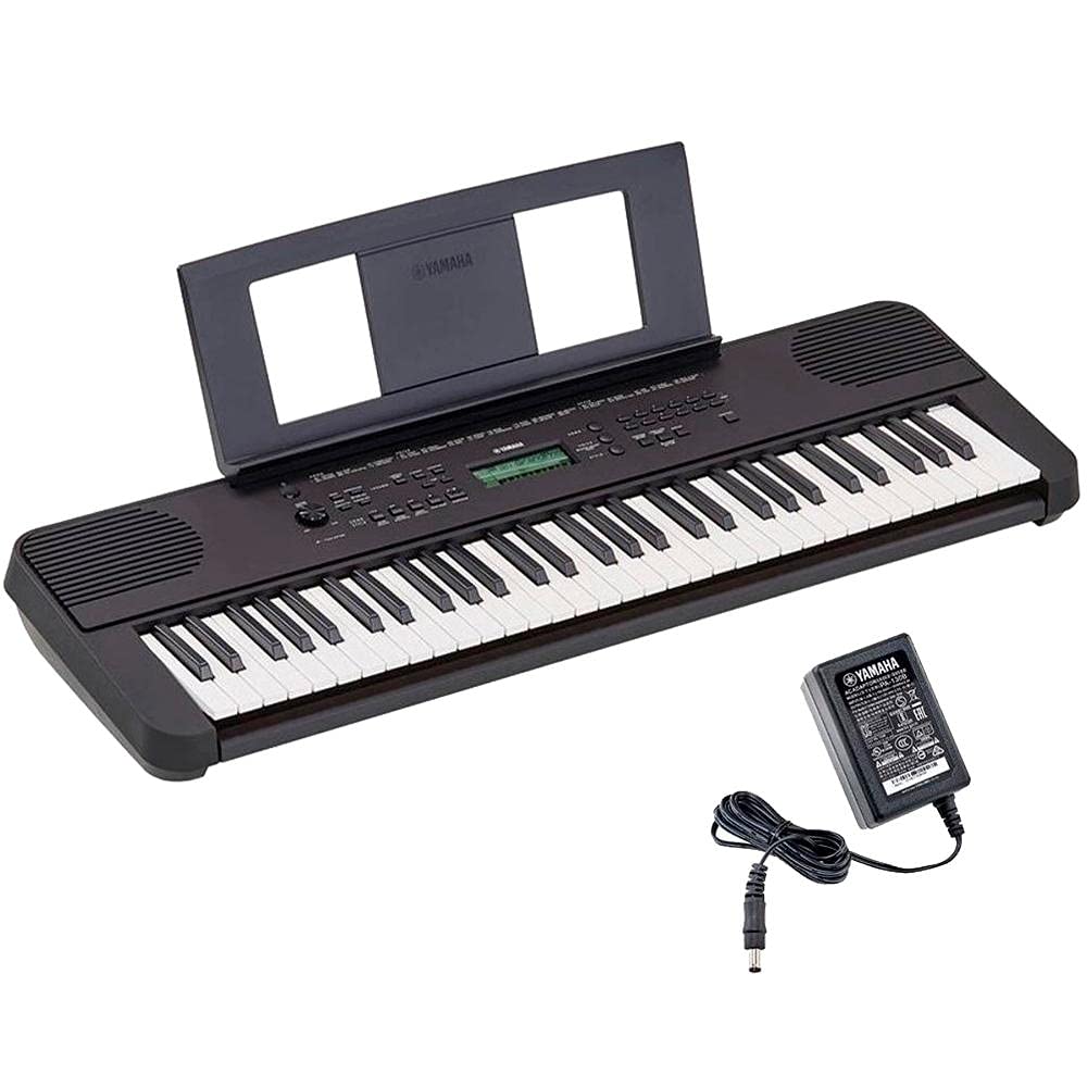 Teclado Arranjador 61 Teclas PSR E360 Preto com Fonte Bivolt