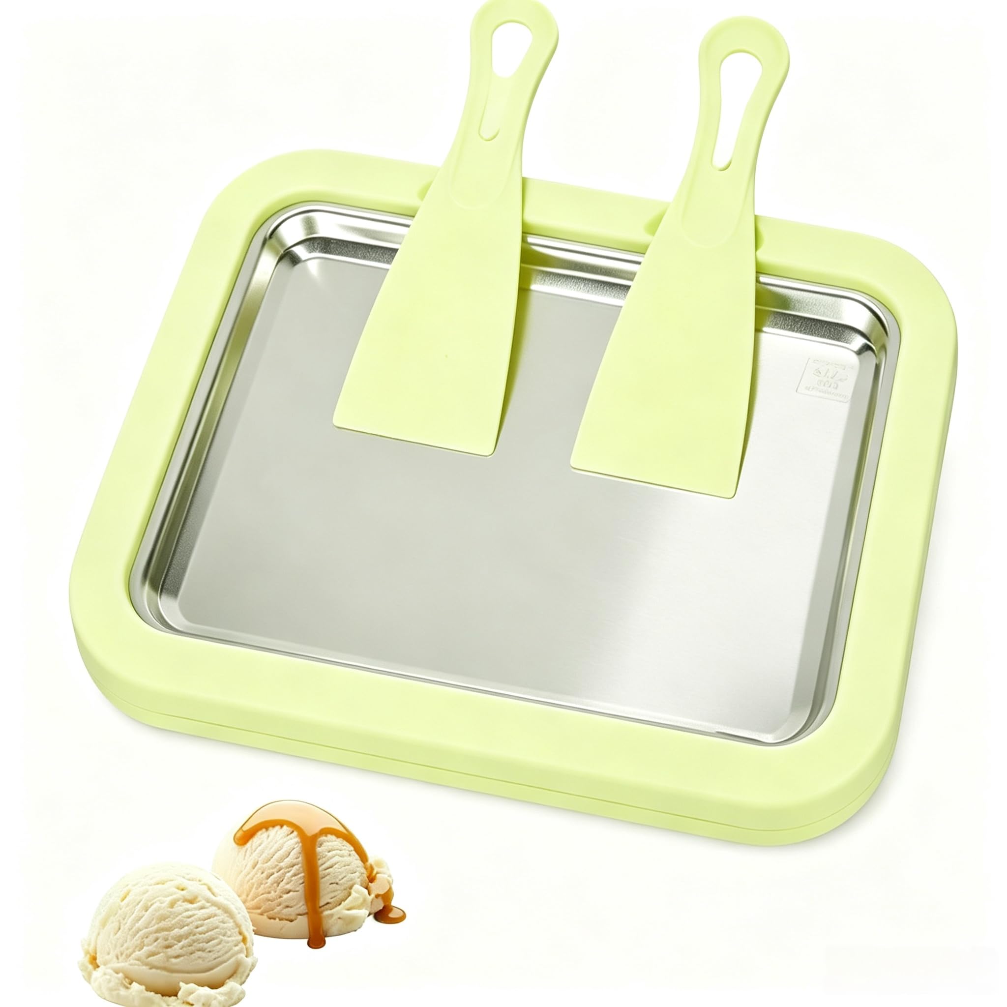 Rolled Ice Cream Maker - Homemade Frozen Treats -9