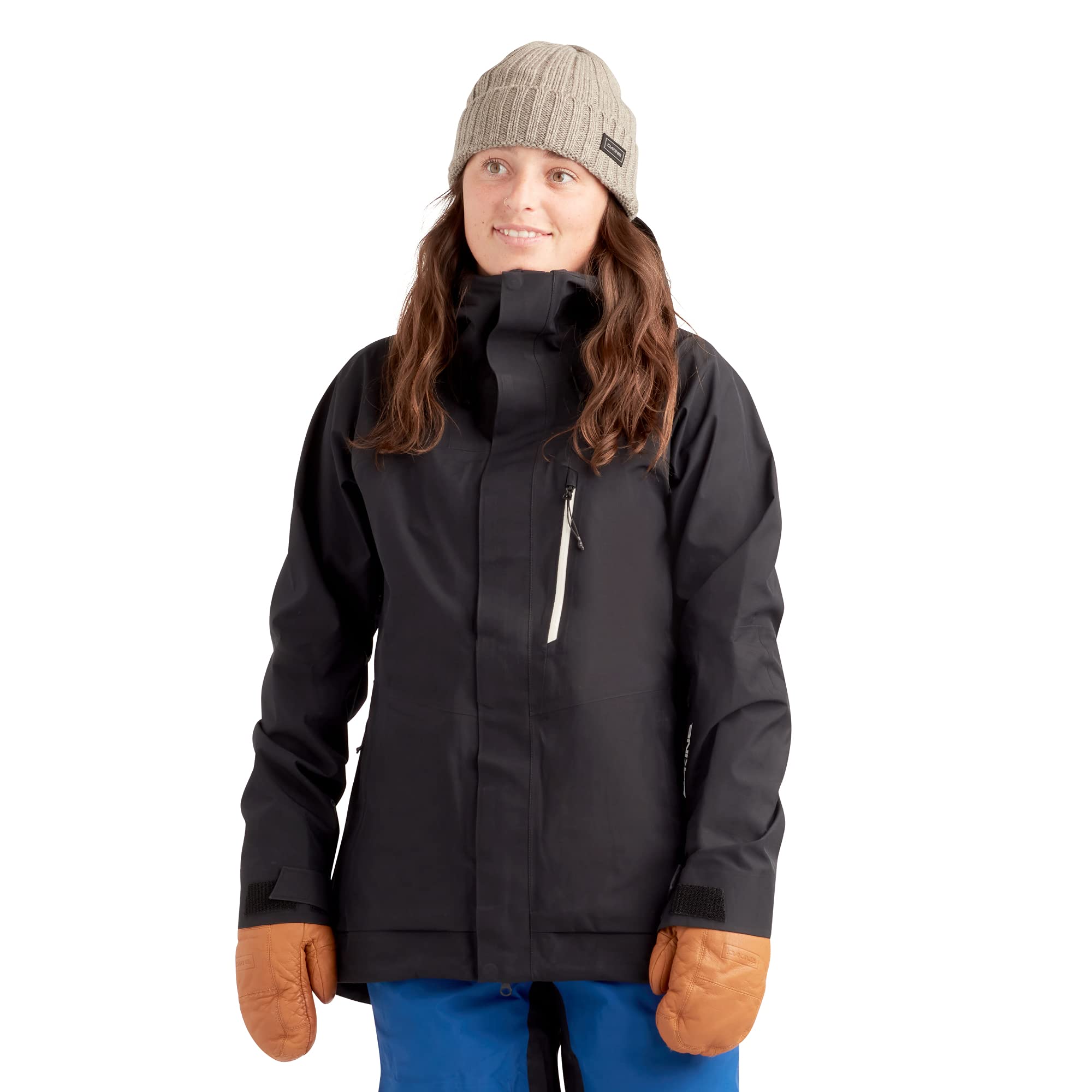 Dakine Womens Stoker Gore-Tex 3-Layer Ski/Snowboard Winter Jacket, Black, X-Small