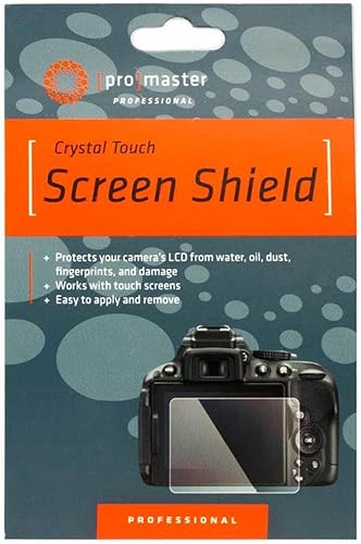 ProMaster Protector de pantalla táctil de cristal - Panasonic GH6, DCG9, GX85, GX80, GX7MKII, G85, LX15, LX10 (modelo 1704)