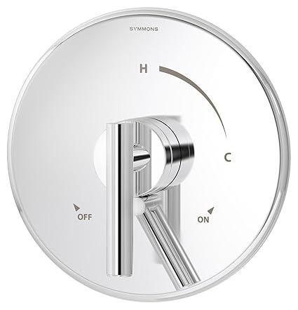 Symmons S-3500-CYL-B-TRM Dia Shower Valve Trim, Chrome