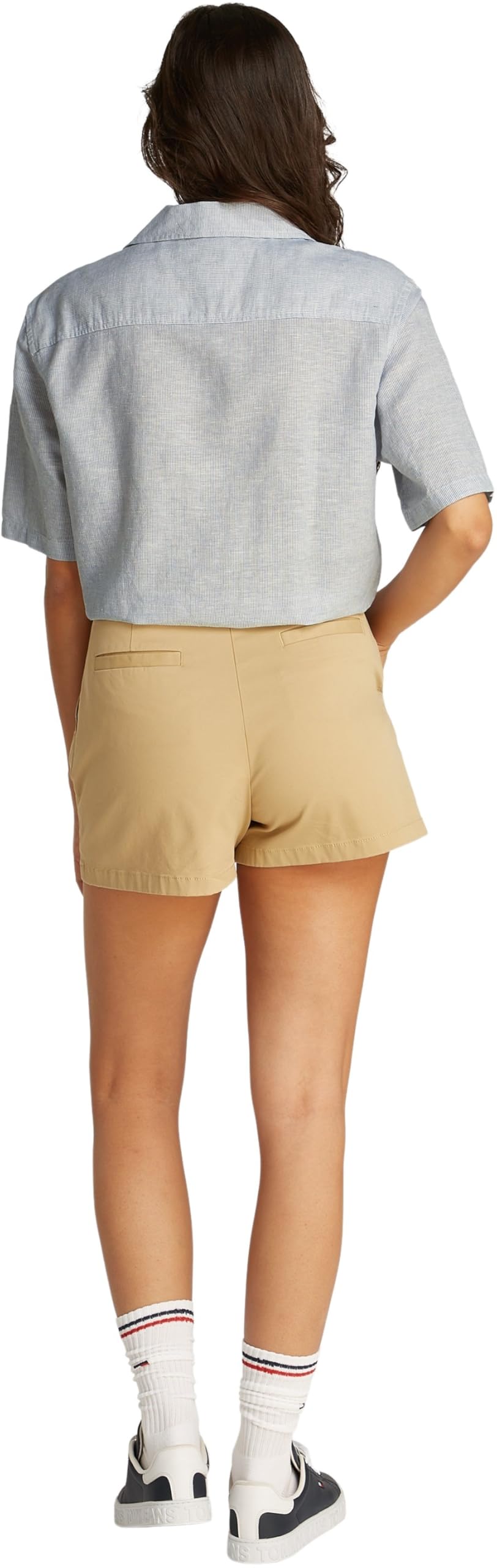 Tommy Jeans Donna Camicia Linen Cropped