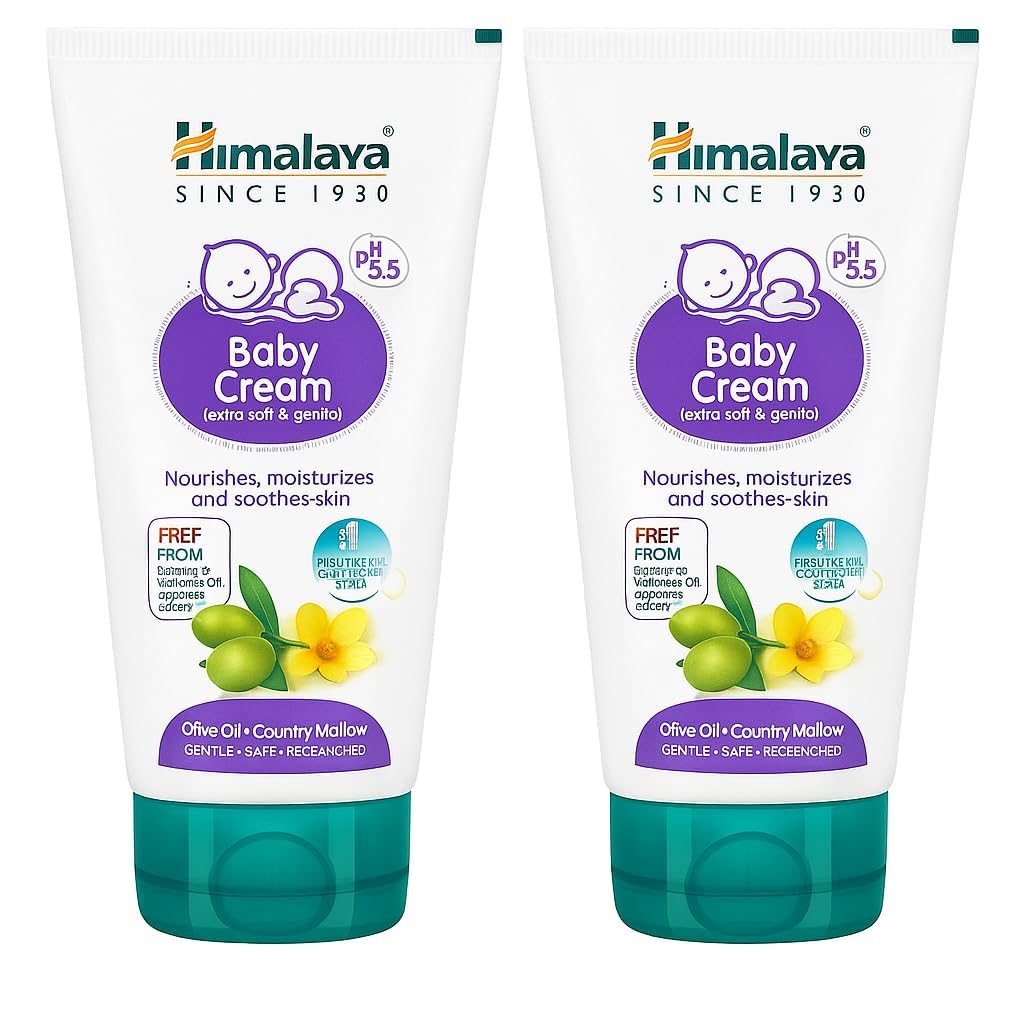 Himalaya Baby Cream - 100ml (Pack of 2), 100 ml (Pack of 2)