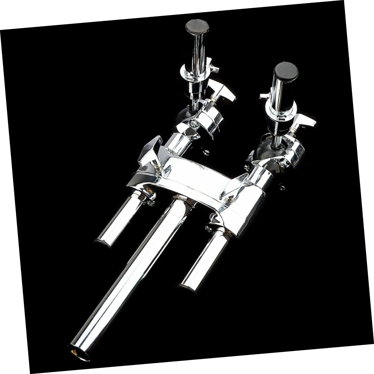 ibasenice Tubo Vertical de Soporte de Batería Soporte Metálico Herrajes de Batería para Instrumento de Percusión Uso Escenario de Actuación