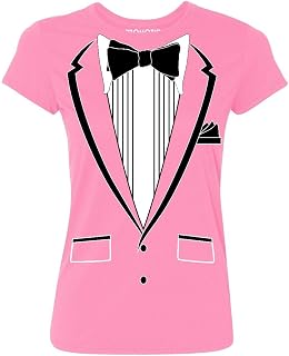 Promotion & Beyond Tuxedo (Black) with Pocket Square Ceremony Women's T-Shirt