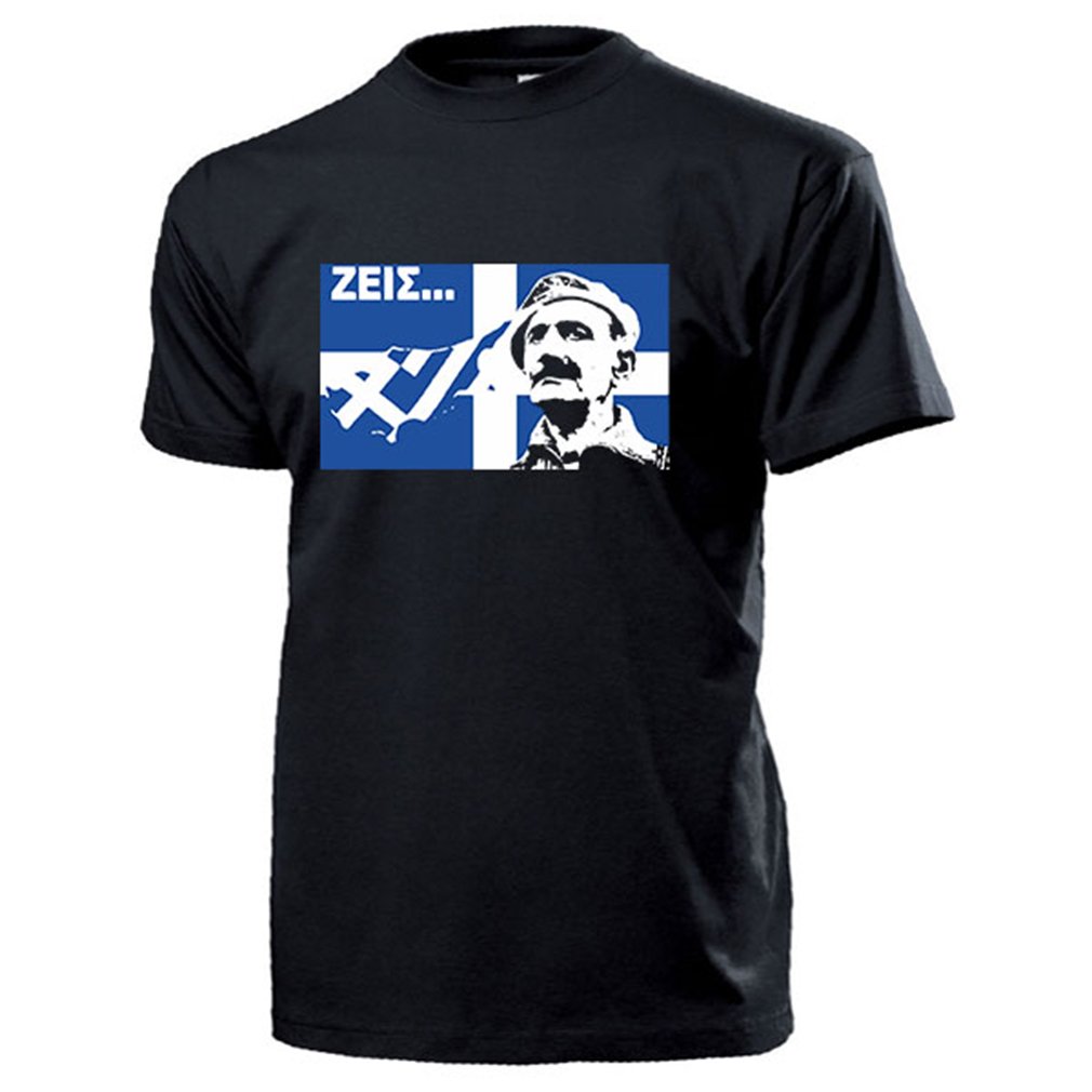 Georgios Grivas EOKA Digenis Greek Cypriotic T-Shirt #14006