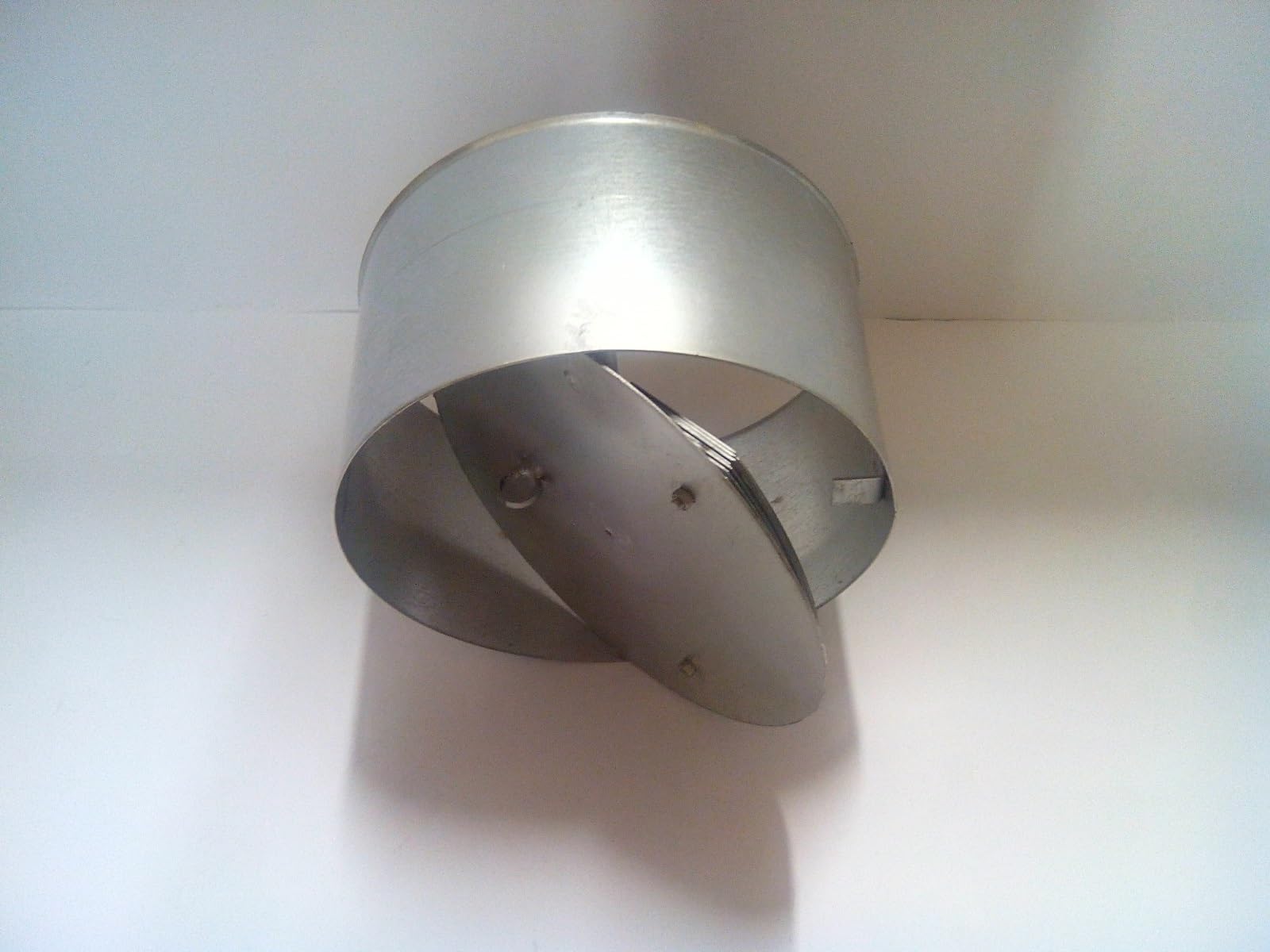 VALVOLA CIRCOLARE A FARFALLA PER CAMINO CANNA FUMARIA INOX VARIE MISURE (300mm)