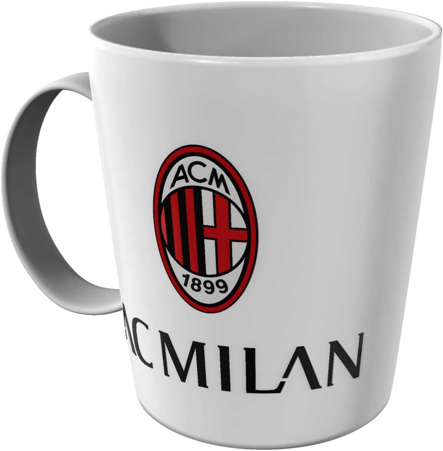 GMM Tazza Melamina Rosso Nero Milano