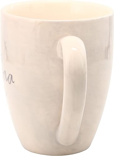 Miniatura 4 de Pavilion Gift Company Best Mom Ever - Taza de café de cerámica grande de 20 onzas, color beige