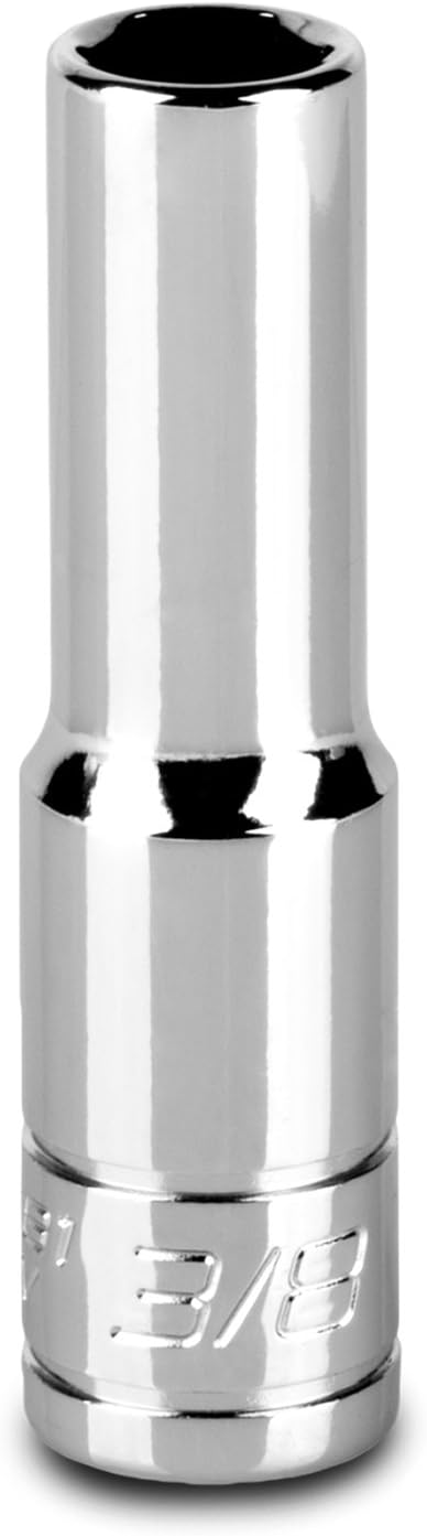 Capri Tools 3/8-Inch Deep Socket, 3/8-Inch Drive, 6-Point, SAE