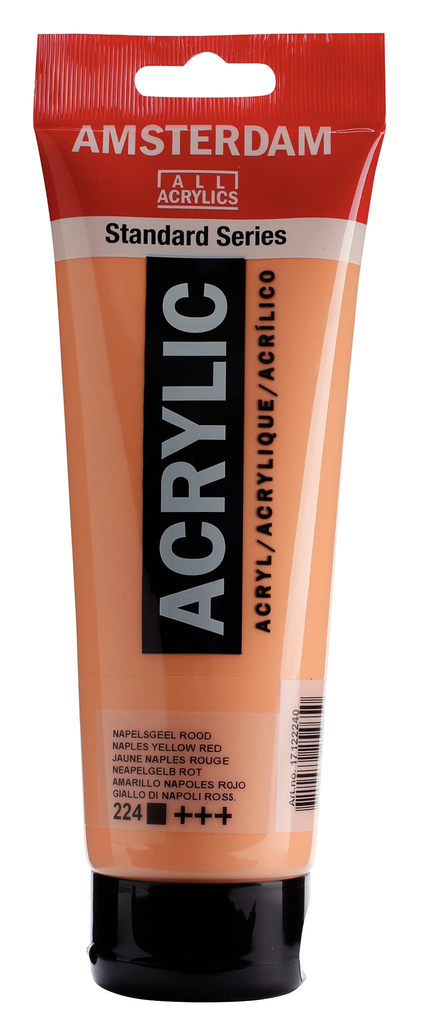 Amsterdam Standard Series Acrylic Tube 250 ml Naples Yellow Red 224 (17122240)