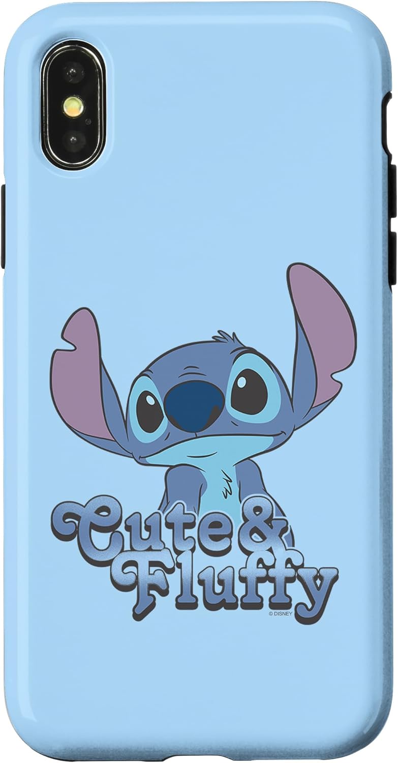 Disney Lilo & Stitch Cute & Fluffy Stitch Case for iPhone 17 Pro Max