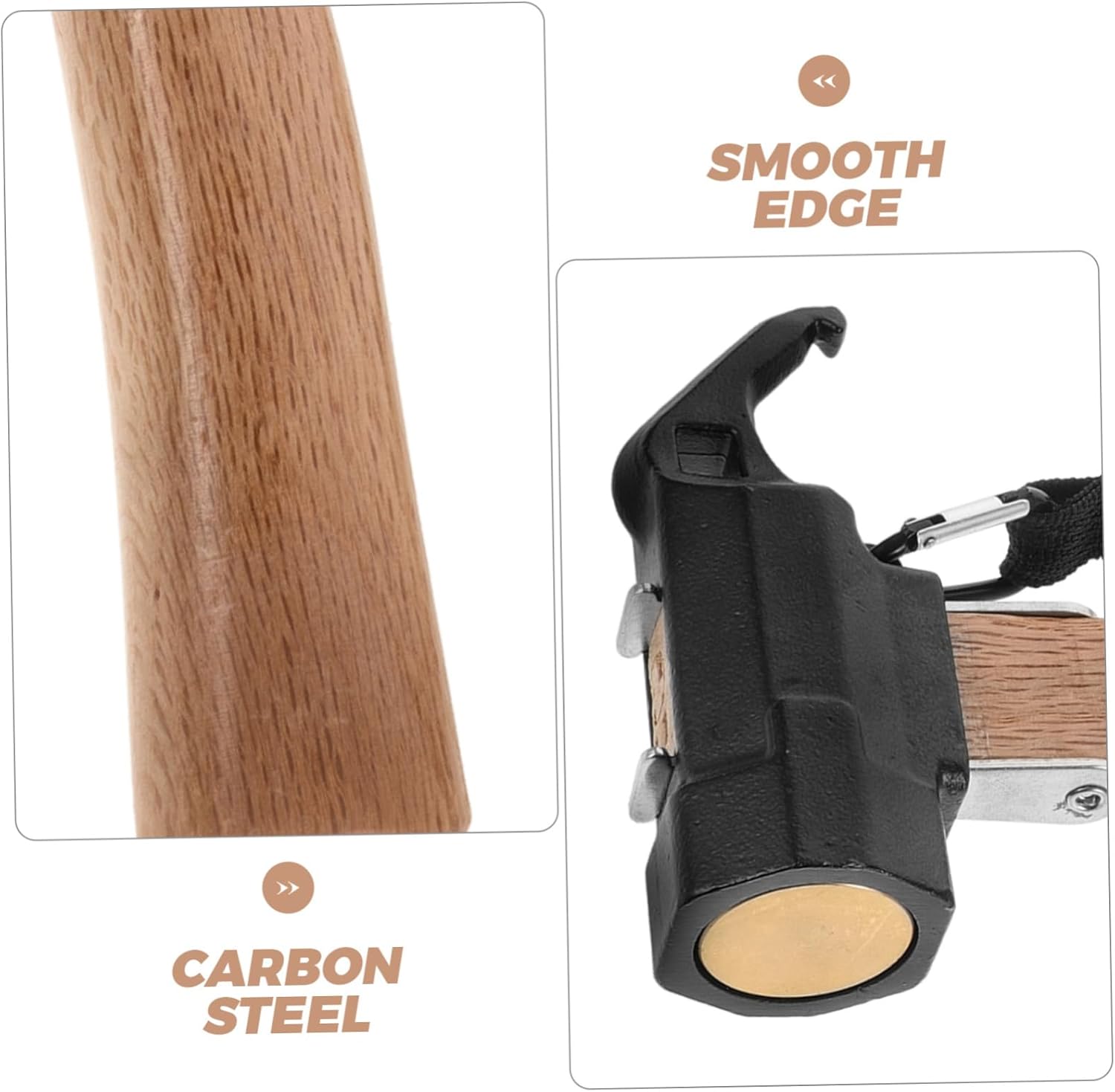 Outdoor Multi-function Tent Peg Hammer Nail Puller Compact and Portable Mallet for Camping Hiking and Backpacking for Performance