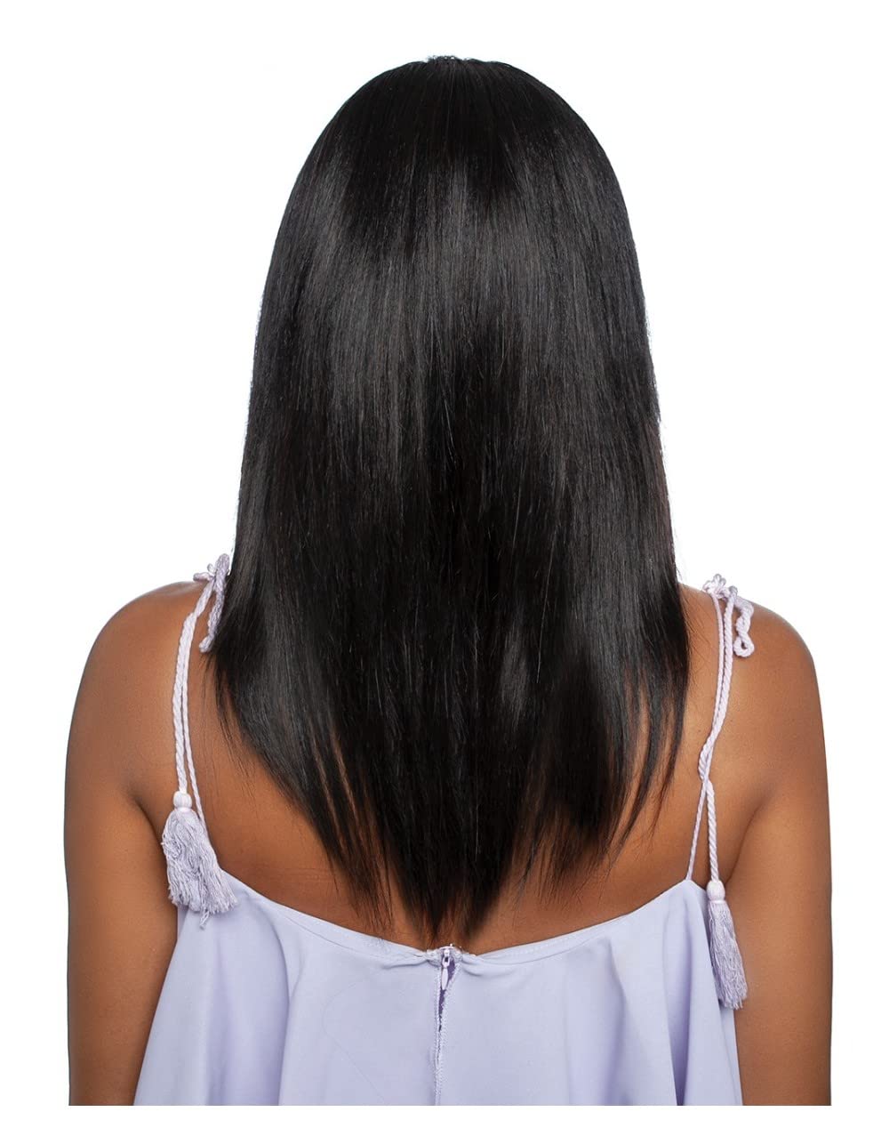 Mane Concept Trill 100% Human Hair 13A U Part Wig - TROU101 STRAIGHT 18" (NATURAL BLACK)