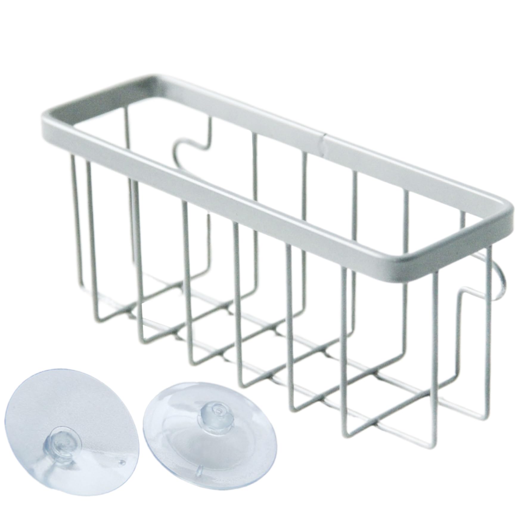 Hintyne Sink Sponge Holder Sponge Holder for Kitchen Sink, Waterproof with Suction Cups, 5.7x2x2.4 Kitchen Caddy for Sponges, Scrubbers