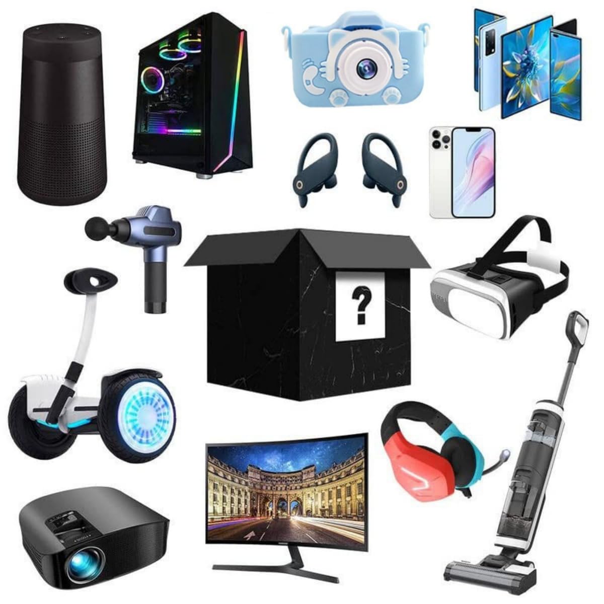 3-30stk. Elektronik Geschenkset Kaufen, Großhandel mit gemischten Explosionsbox Outlet Shop,ll7