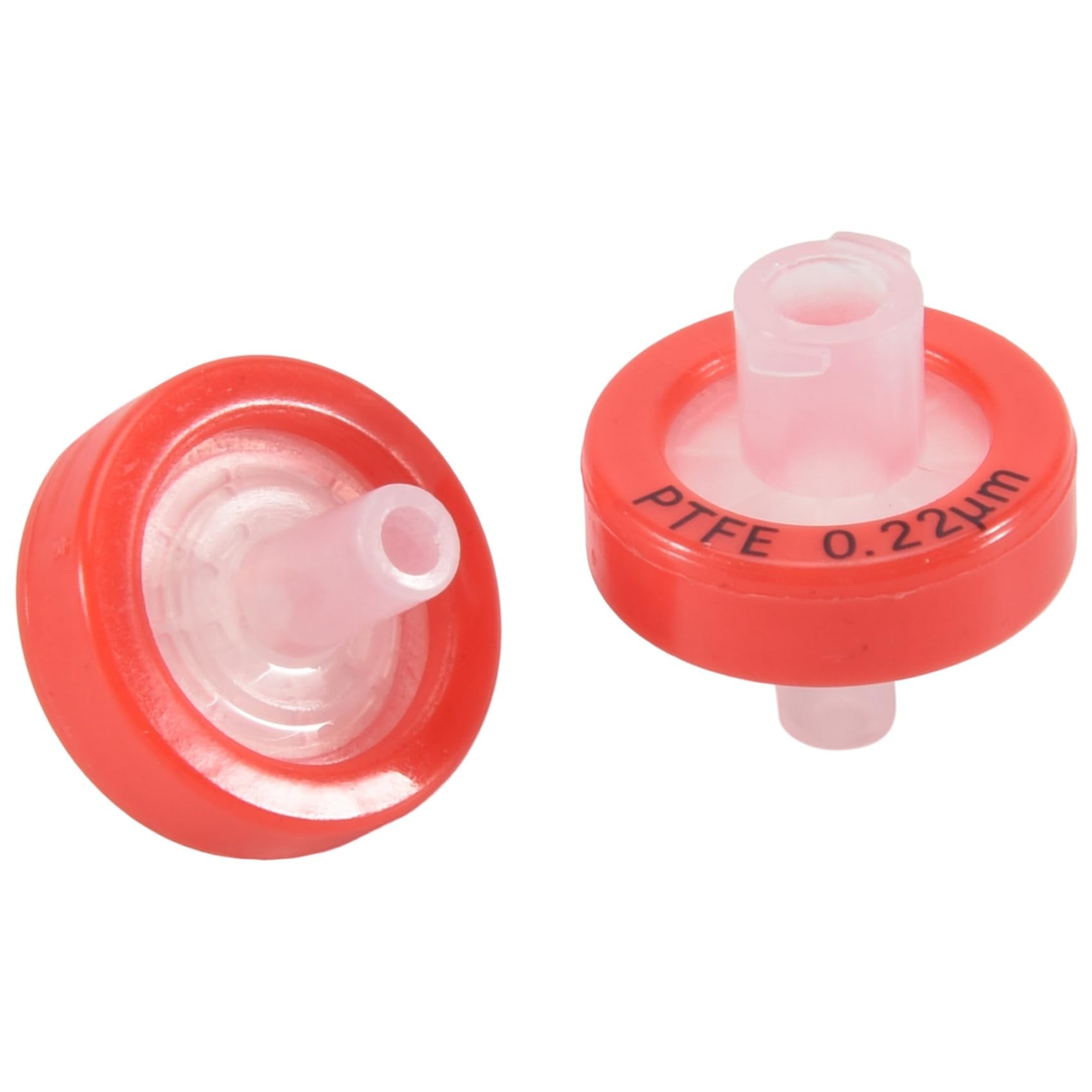 500 Piezas Filtro de Jeringa PTFE, Filtro de Laboratorio de Jeringa Diámetro de Membrana de 13 mm, Tamaño de Poro de 0,22 ΜM, HPLC