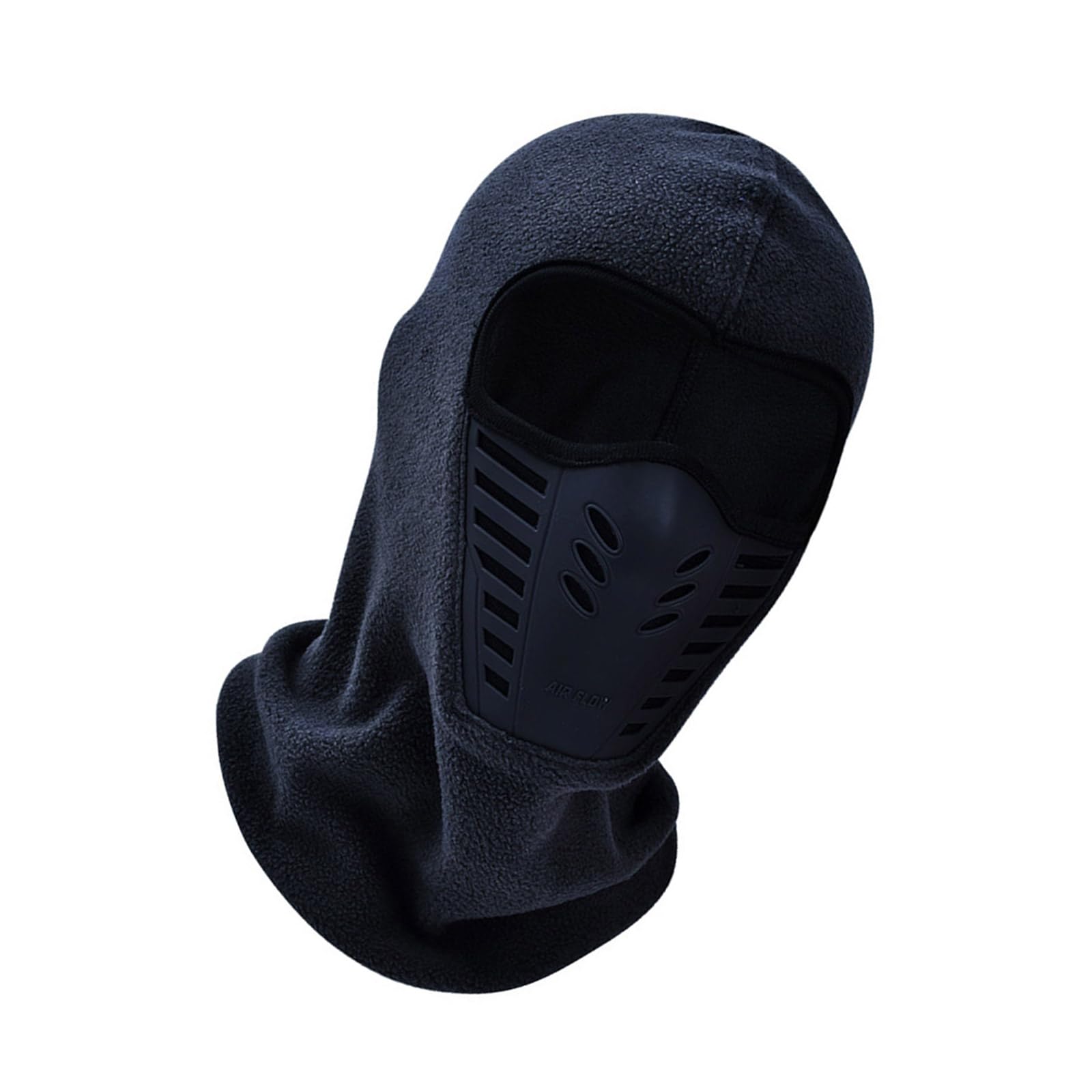 Dsgzkk Sports Headwear Fleece Hat Funny Black Robber Head Covering Party Holiday Full-Head