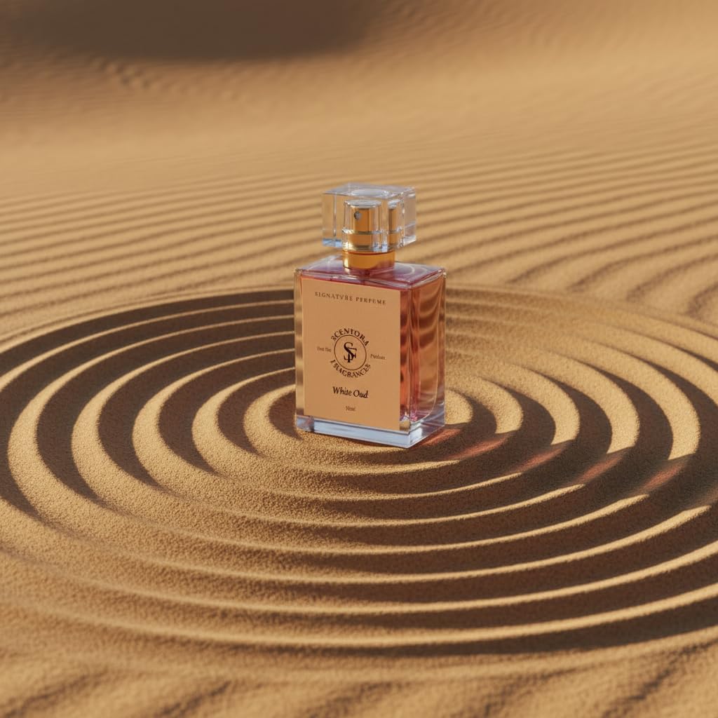 Scentora Fragrances White Oud 50ml Extrait De Parfum | Unisex Long Lasting Luxury Perfume | Sweet & Musky Soft Oud Intense Fragrance | Ideal for Gifting 1
