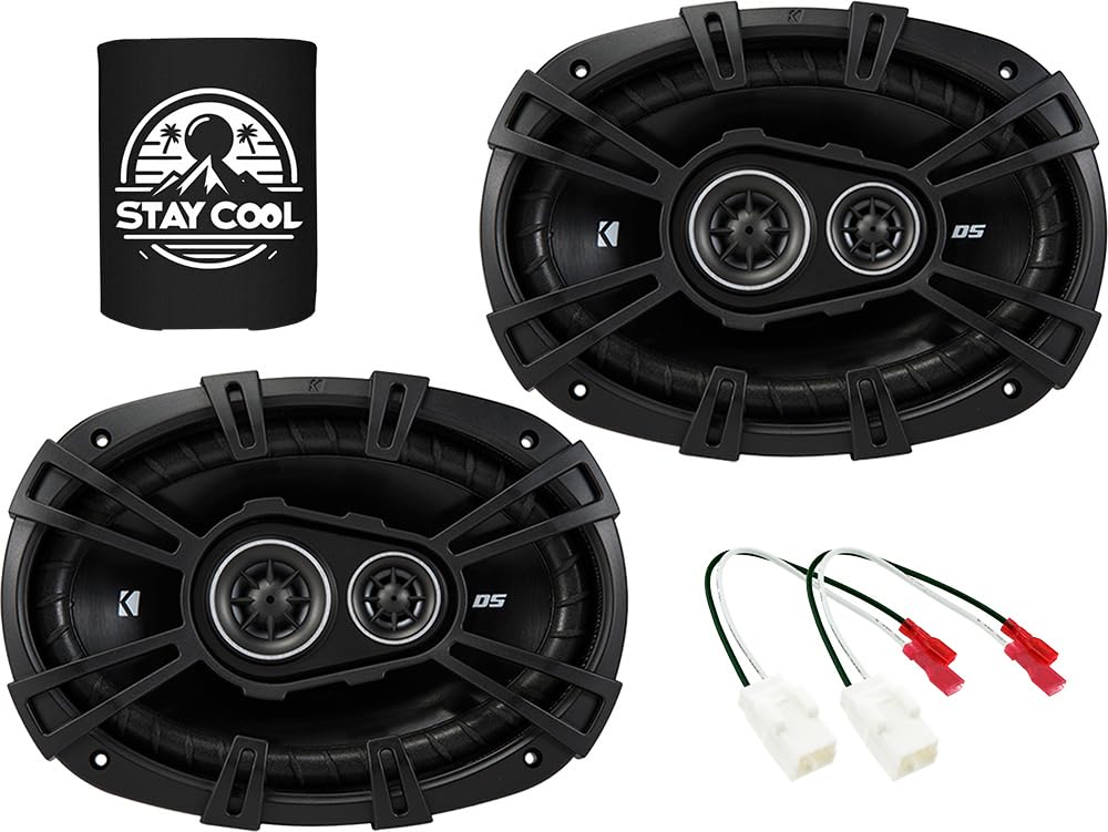 Amazon.com: KICKER Front/Rear Door 6x9 Speakers Kit for Jeep
