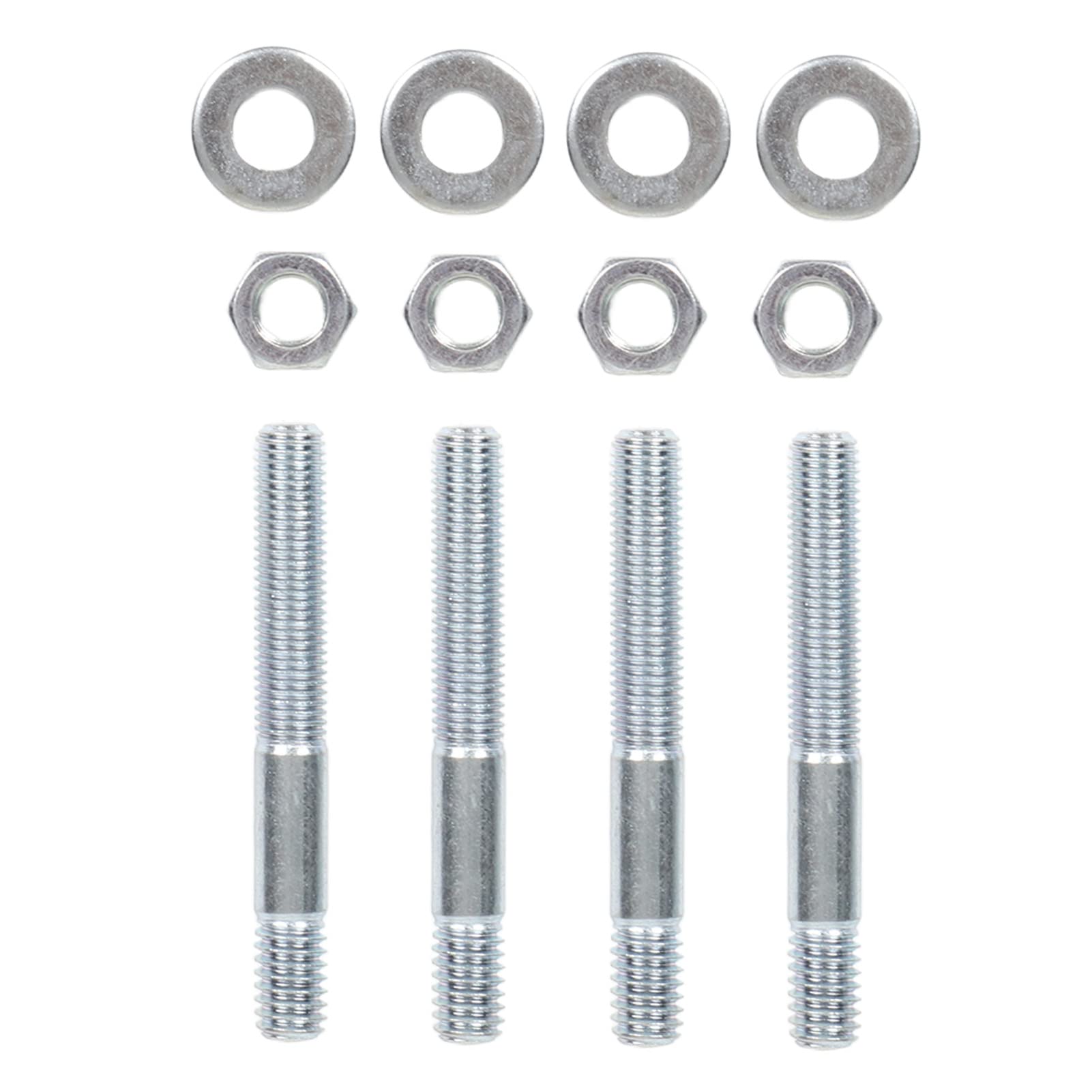 Kit De Goujons Et Entretoises Pour Carburateur 2 Pouces - Filetage 5/16", Pour Collecteur D'Admission, Améliore L'Étanchéité - 7