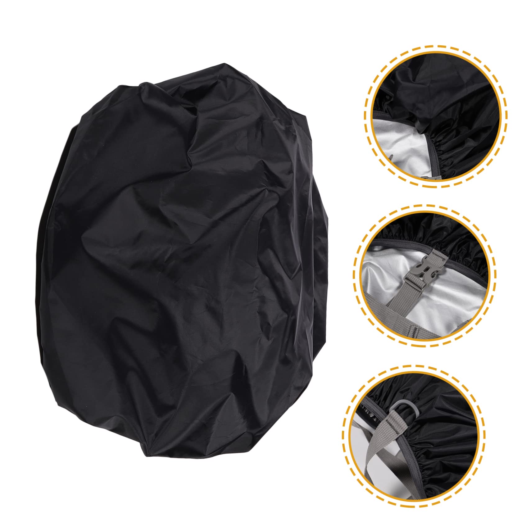 VICASKY 1Set Backpack Rain Cover Protector for Hiking Camping Biking Fits Various Durable Material with Elastic Edging for Rainy Day Activities