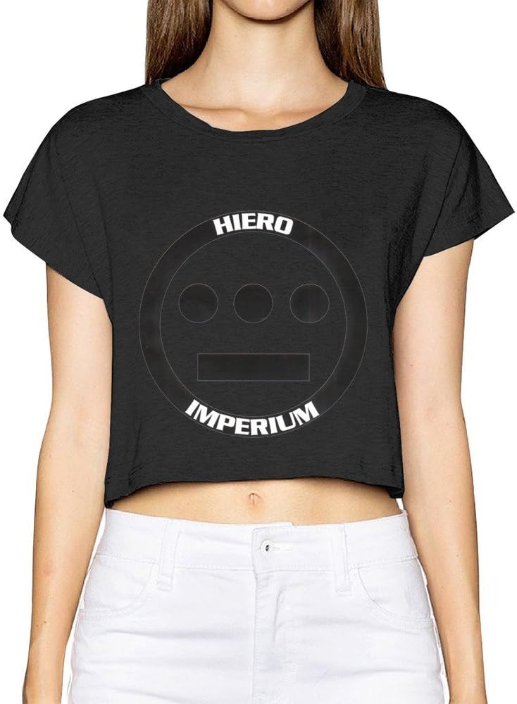 Girl's Souls Of Mischief Dew Navel Personalized T-Shirt Black US Size L