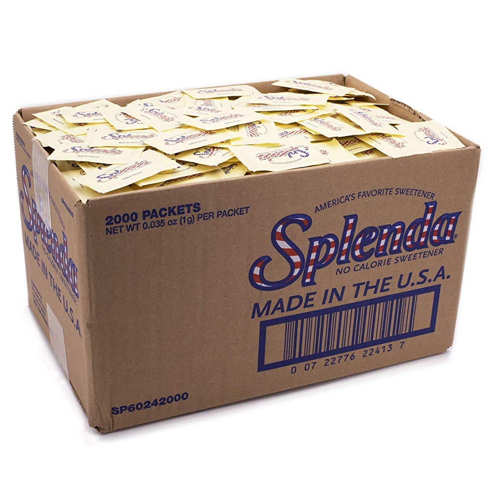 SPLENDA No Calorie Sweetener, Single-Serve Packets, 2000 CT, 2000 g (B089FW5STH) Amazon Price History, Amazon Price Tracker