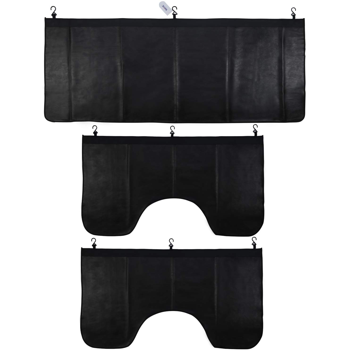 Rupse Fundas para Coche Mecánico,Protector Aleta Magnético,Cubierta Mat,Faldillas Antibarro,Automotriz Cubierta Estera del Cojín Reparación 3 Piezas (XL)