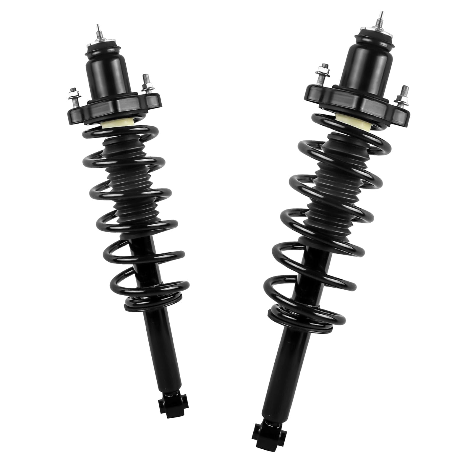 PHILTOP Rear Struts for Sebring 2007-2010, Avenger 2008-2014, 200 2011-2014, Shock Absorber Complete Suspension 171126 * 2, Struts with Coil Spring Assemblies SAA847 2 Pcs