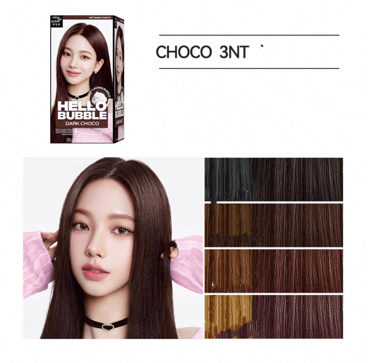 Hello Bubble Hair Color, Color Dyeing Kit (3NT3)