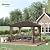 Outsunny 10' x 12' Hardtop Gazebo Canopy with Galvanized Steel Roof, Aluminum Frame, Permanent Pavilion with Top Hook, Netting and Curtains for Patio, Garden, Backyard, Deck, Lawn, Brown