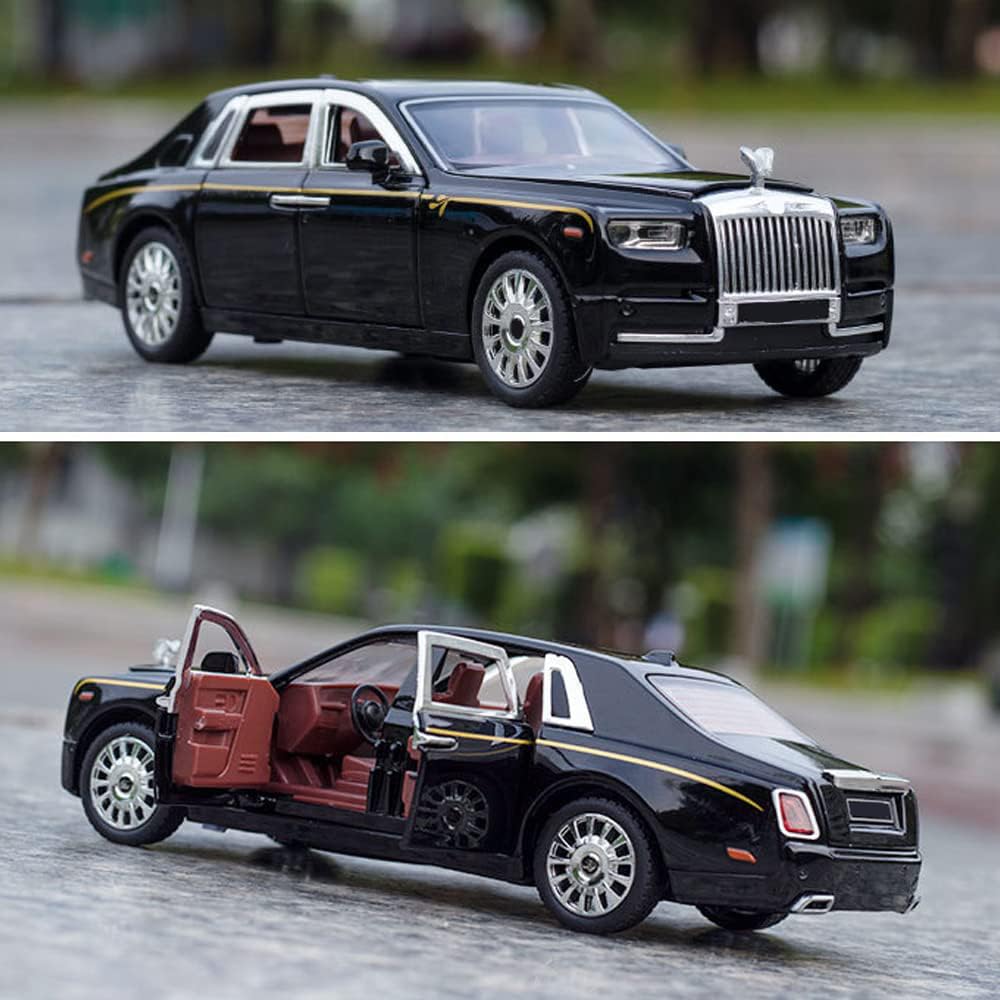Amazon.com: Alloy Collectible Rolls-Royce Phantom Model Toy Car, 1