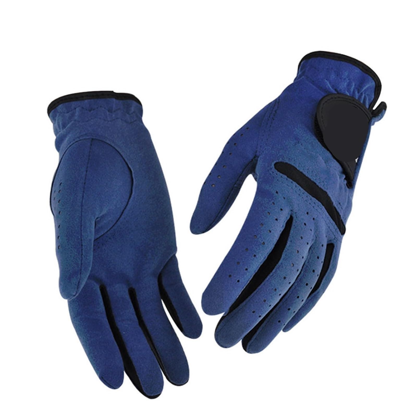 Guanto Da Golf 2 paia uomo donna guanti da golf guanto in tessuto mano sinistra destra for golfista guanto sportivo traspirante guanti da pilota