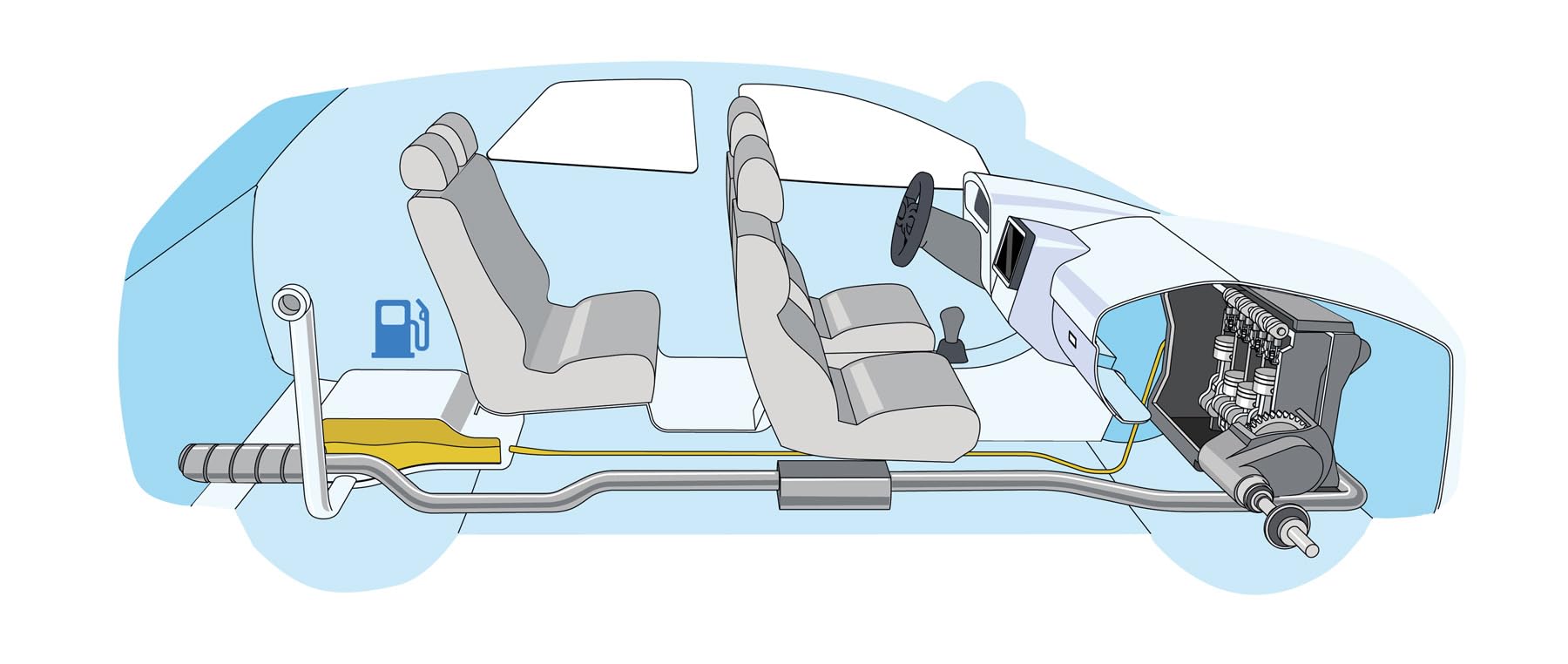 Beleduc Puzzle de couches de voiture, puzzle éducatif en bois 5 couches - Jouet motricité dès 4 ans - Montessori - Construction véhicule