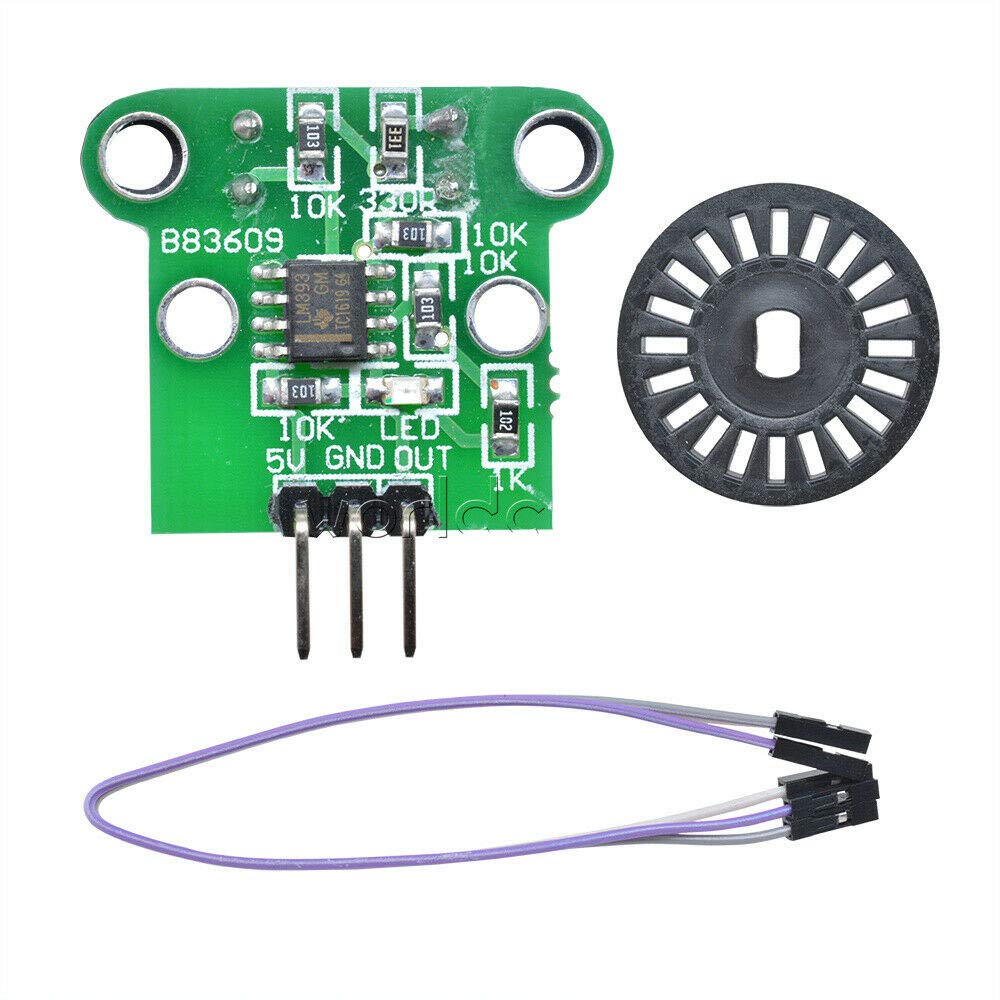HC-020K Double Speed Measuring Sensor Module with Photoelectric Encoders  Kit: Amazon.co.uk: Business, Industry & Science
