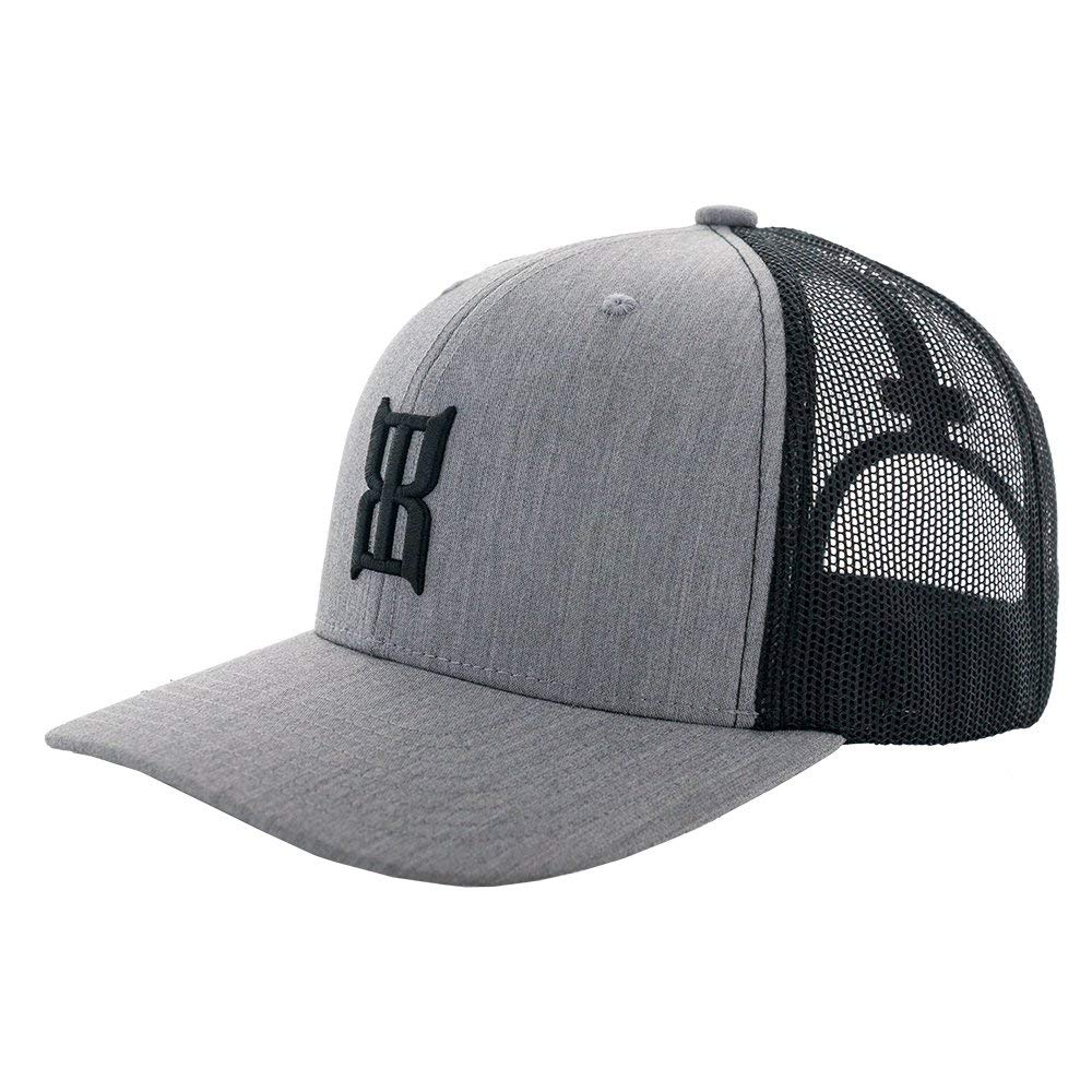 Bex Mens Steel Heather/Black Cap Grey/Black OS