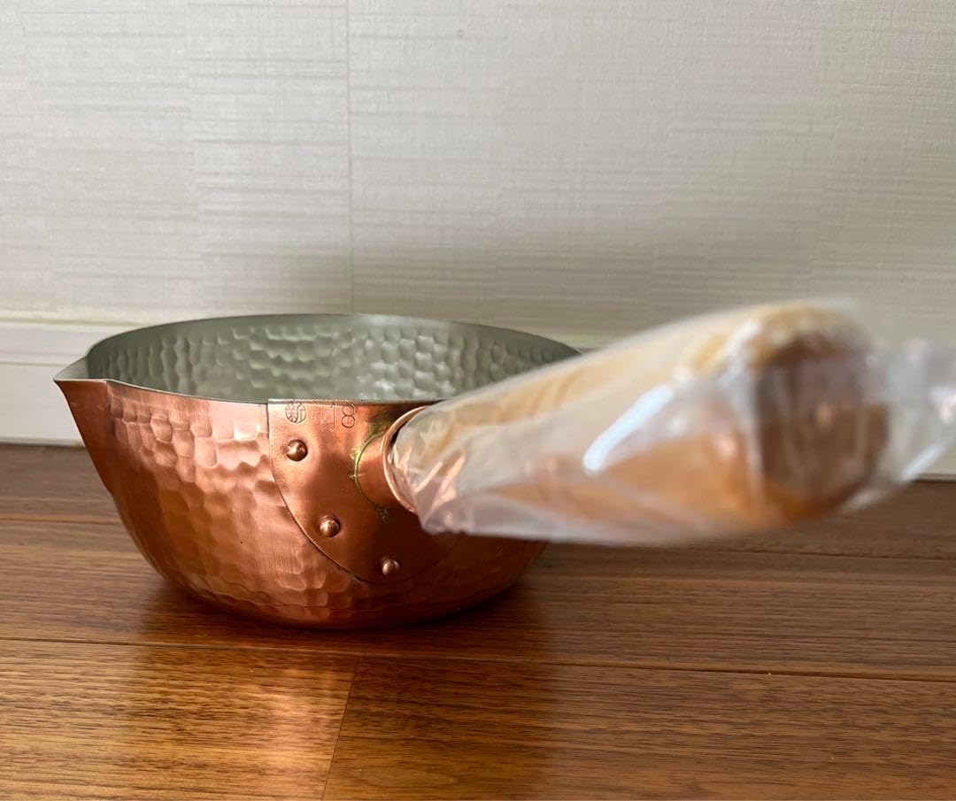 銅製 雪平鍋 18cm R*h様 銅製雪平鍋 18㎝ 姫野作 R