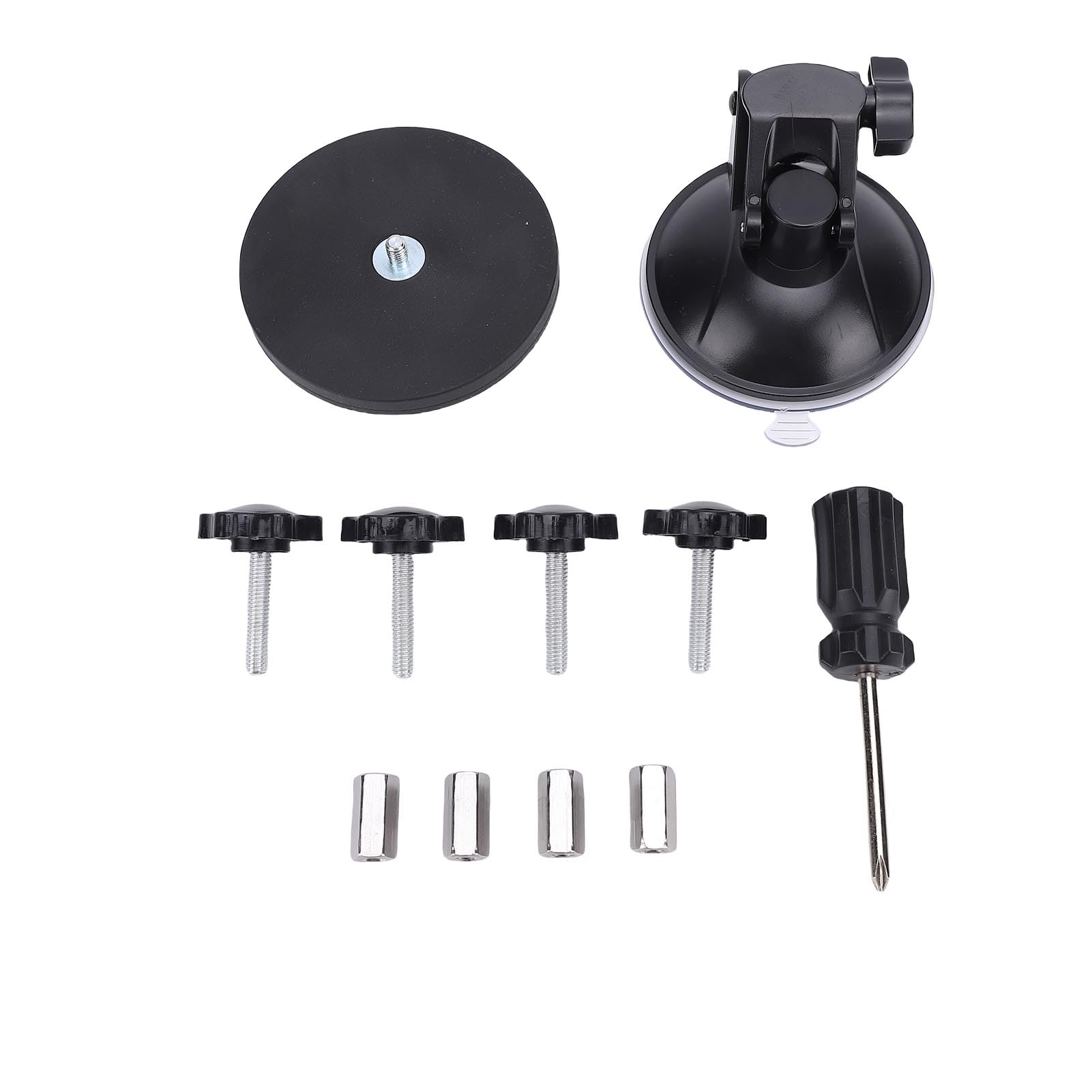 Ejoyous Soporte de Techo para Coche Apto para Mini, ABS Magnético y Ventosa para Coche con Imanes de 110 Lb, Configuración sin Herramientas para Uso en Vehículos RV, Camiones, Barcos